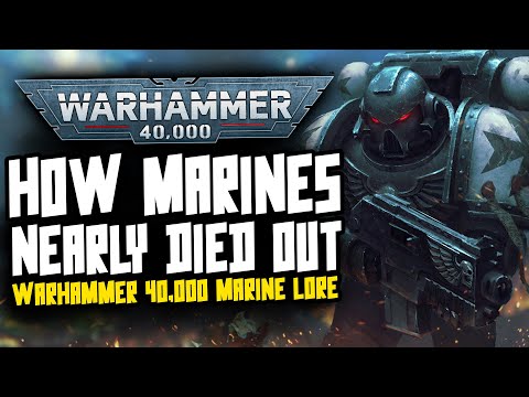 How Space Marines nearly went EXTINCT! 40K Lore