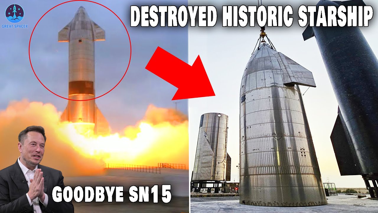 SpaceX says goodbye to a historic Starship and destroyed Naked Starship, NEW Reinforced Booster…