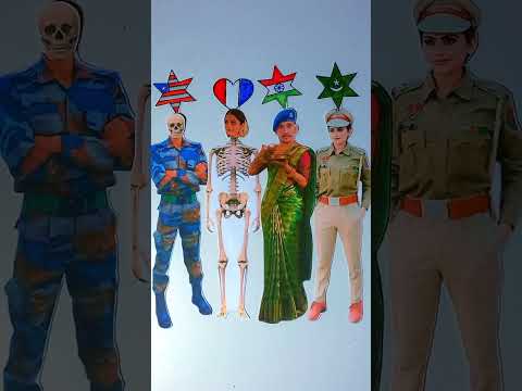 France 🇫🇷 America 🇺🇸 Pakistan 🇵🇰 India 🇮🇳 I Love ❤️ || 🇮🇳26 January Drawing #shorts #art #ashortaday