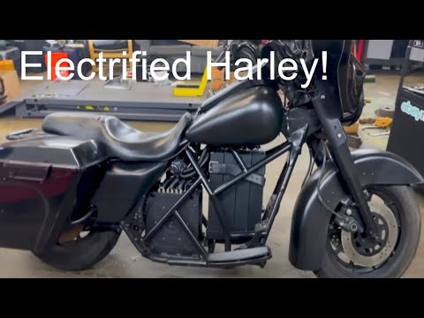 Super Quiet Electric Harley Davidson!! ⚡️⚡️