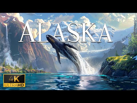 Wonders of ALASKA (4K Video UHD) - Peaceful Piano Music With The Most Beautiful Places