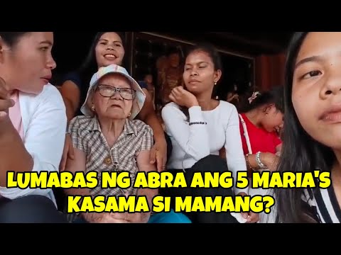 SAAN KAYA PUPUNTA ANG LIMANG MARIA'S AT SI MAMANG?