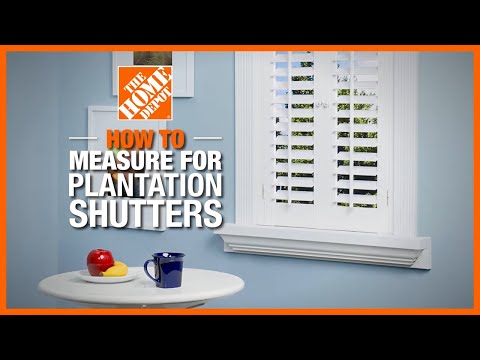 How to Measure for Plantation Shutters