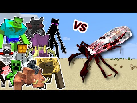 SCORPIOID BLOODLUSTER vs MUTANT MONSTERS in MINECRAFT