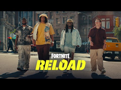 Kai Cenat, Sketch, and AMP Assemble the Fortnite Reload Squad