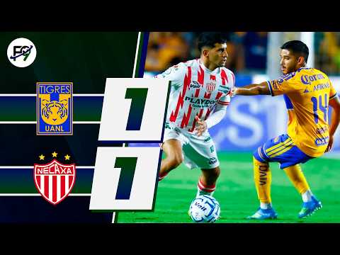 ⚽ TIGRES EMPATA 1-1 ANTE NECAXA POR FECHA 7 DE LIGA MX - TORNEO APERTURA 🏆