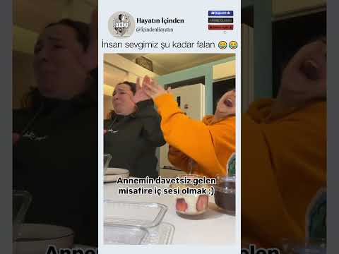 İnsan sevgimiz şu kadar falan 😂😂