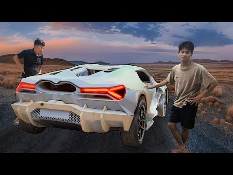 Turn an old Nissan into a Lamborghini Supercar in 200 days at low cost