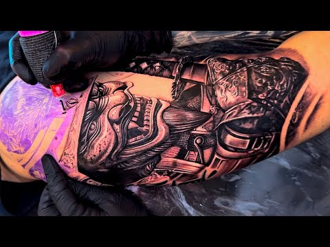 COMO TATUAR UM GUERREIRO SAMURAI