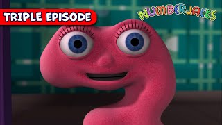 Trouble With Nothing – Going Wrong, Going Long – Sphere Today | Numberjacks TRIPLE Full Episodes