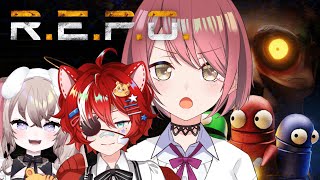 【R.E.P.O.】引率しつつお金集める！【チレン・ザヴィ/紅花琥珀/むむいみ・あにも】