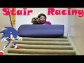 Experimenting with Stair Riding Items