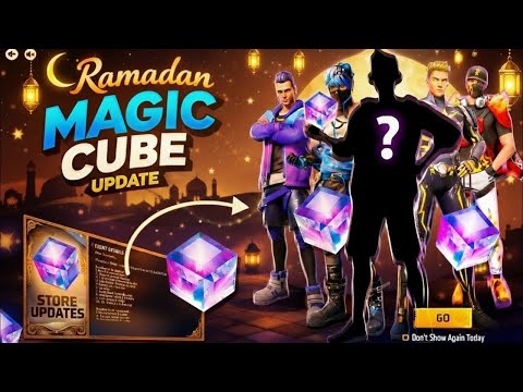 🎁 НОВЫЙ МАГИЧЕСКИЙ КУБ! Бесплатные подарки Рамадан и новый Тайный Магазин В Фри Фаер / Free Fire