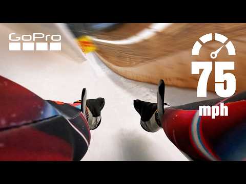 Luge POV at 75mph | Olympic Track