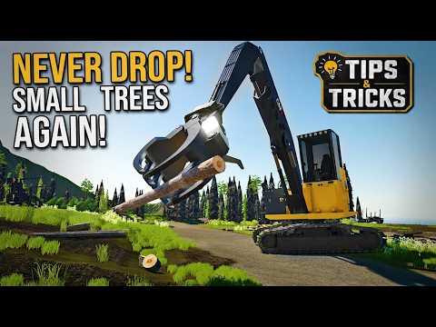 Never Drop Small Trees Again! | Logging Tips & Tricks