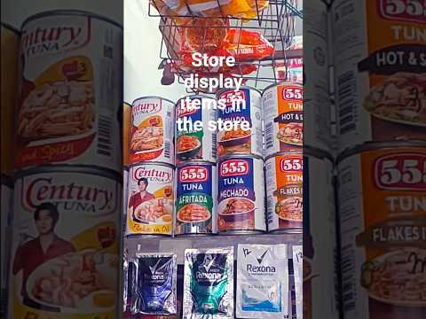 Store display items in store #sarisaristore #kasari #shorts #yt #shortsfeed #ytshorts #akosiatehaydz