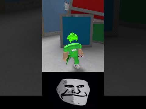 Roblox IQ Moment (Troll Face Meme) #shorts