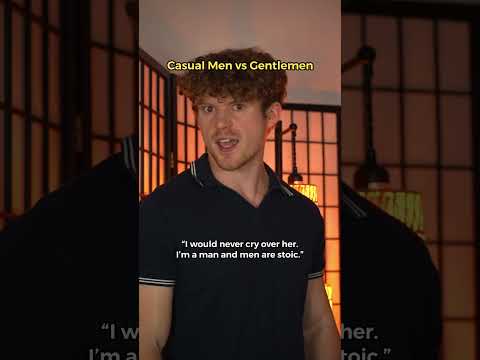 In a world of boys, he's a gentleman