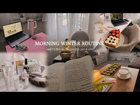 6:45 a.m morning winter routine | morning habits for an organized day & life, alone time ,self care