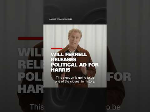 Will Ferrell releases political ad for Harris