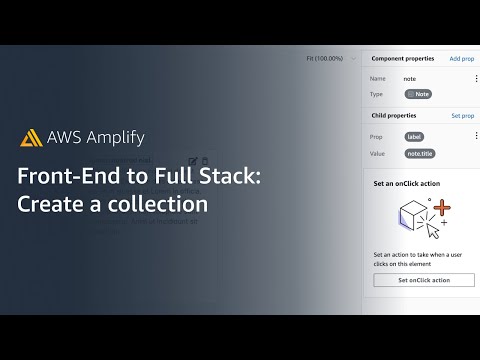 Frontend to Full Stack: Create a Collection View | Amazon Web Services