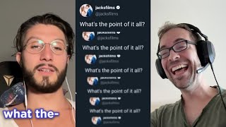 Reacting to bbno$ reacting to Twitter for Android