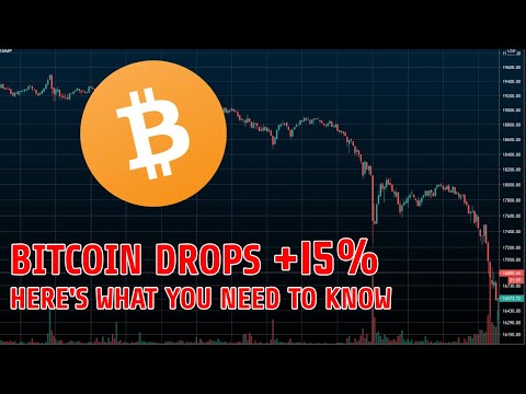 Bitcoin Crashes 15% | Here's What You Need To Know