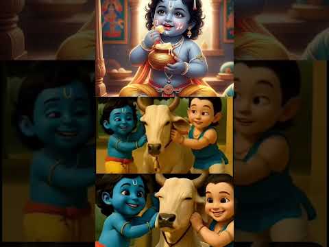 #ठाकुर जी कि बचपन# की बाल लीला #.....