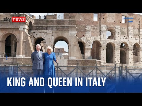 King Charles is in Rome for Italy tour with Queen Camilla after health concerns
