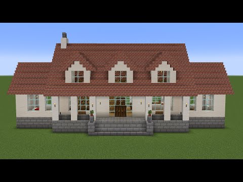 Minecraft - How to build a Super Mansion House