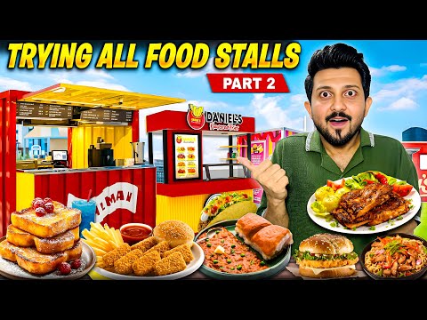Tried All The Food Carts at Hussainabad food street PART 2 (Left Row)