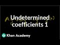 Understanding Non-Homogeneous Differential Equations