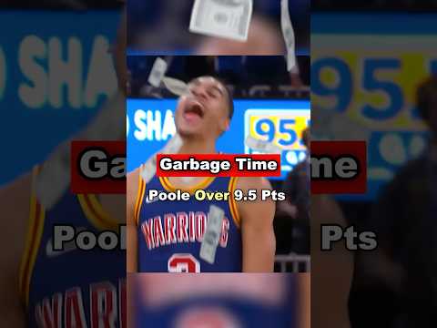 Jordan Poole the Garbage Time Hero 🗑️