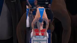 Leon Marchand but make it slow 🤩 #Paris2024