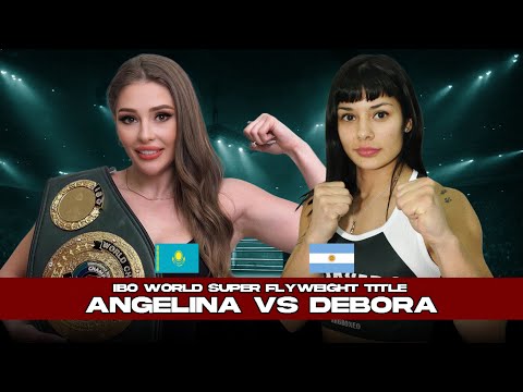 🇰🇿Angelina Lukas vs 🇦🇷Débora Anahí López - IBO World Female Super Flyweight Championship