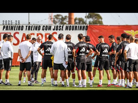 Primeiro treino com José Mourinho