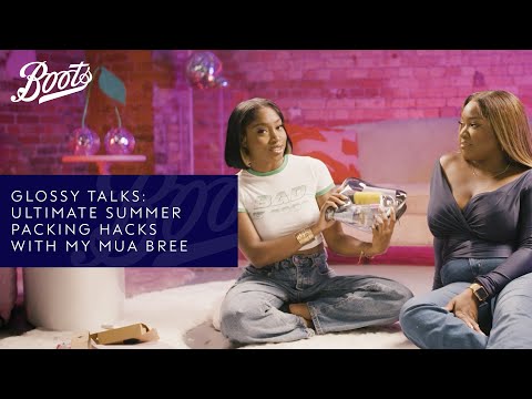 boots.com & Boots Promo Code video: Beauty Travel Packing with Indiyah & Bree | Glossy Talks | Boots UK