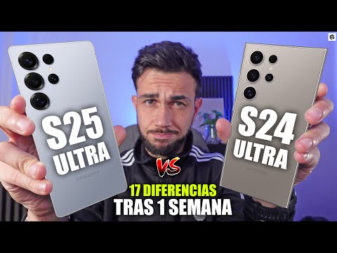 NO FALLES!🤔Samsung GALAXY S25 ULTRA vs S24 ULTRA | COMPARATIVA