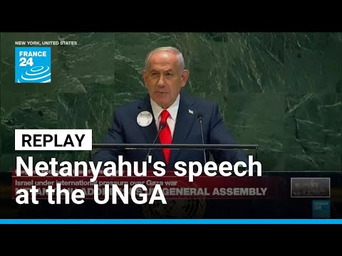 Replay: Israeli PM Benjamin Netanyahu addresses UN General Assembly • FRANCE 24 English