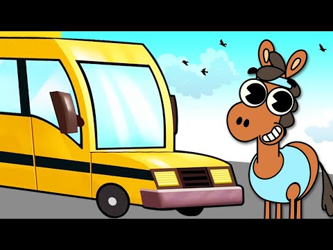 Wheels On The Bus | Hindi Rhymes And Songs | HooplaKidz Hindi