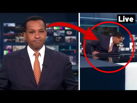 ITV News presenter Rageh Omaar Falls Unwell LIVE on Air