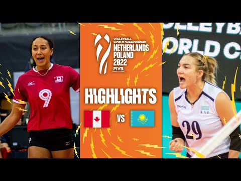 🇨🇦 CAN vs. 🇰🇿 KAZ - Highlights  Phase 1 | Women's World Championship 2022