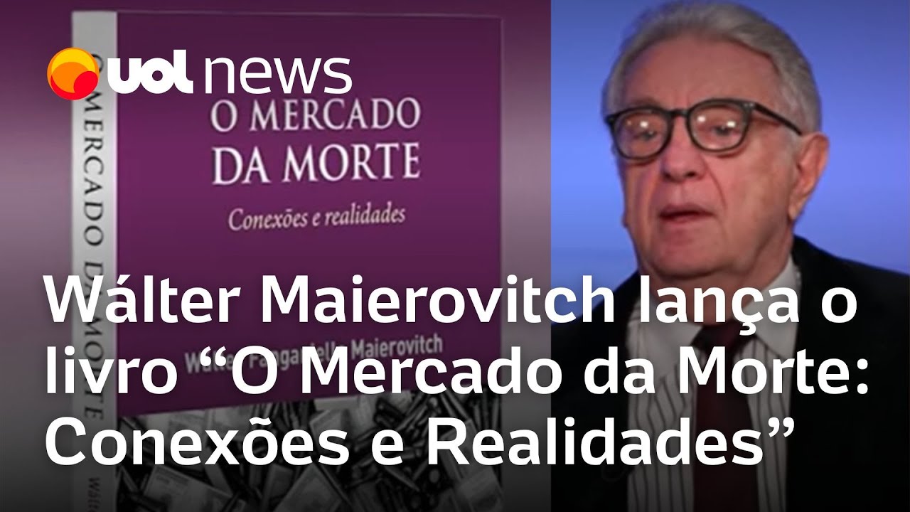 Jurista Wálter Maierovitch lança o livro O Mercado da Morte Conexões e Realidades