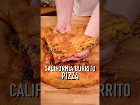 California Burrito Pizza π #shorts