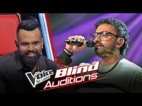 Manuka Devinda | Sihina Lowe (සිහින ලොවේ) | Blind Auditions | The Voice Sri Lanka