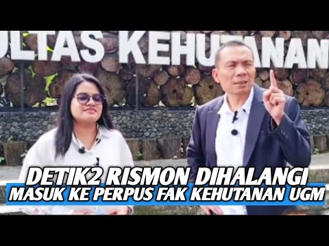 Detik2‼️Rismon Dihalangi Masuk Ke Perpustakaan Fak Kehutanan UGM