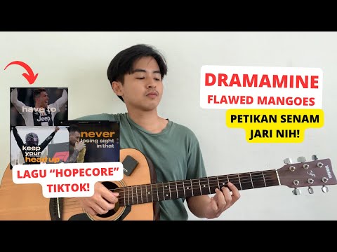 TUTORIAL PETIKAN (Dramamine - Flawed Mangoes) (Tutorial Gitar) Lagu HOPE CORE TIKTOK! (Tab Gitar)