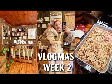 VLOGMAS | baking, bedroom reveal, christmas parade & my wish list!