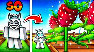 Growing The Most EXPENSIVE Elder Strawberry in the World... (Grow a Garden)