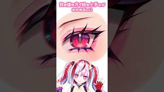 目の描き方で絵の上手さがわかるらしい　#メイキング  #タイムラプス